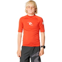 Camisola De Lycra De Manga Curta Junior Waves UPF Da Rip Curl , Modelo